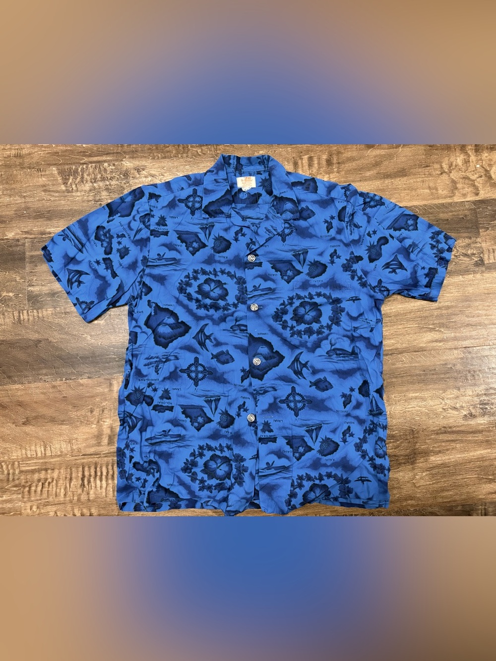 50s/60s Hawaiian Button Up